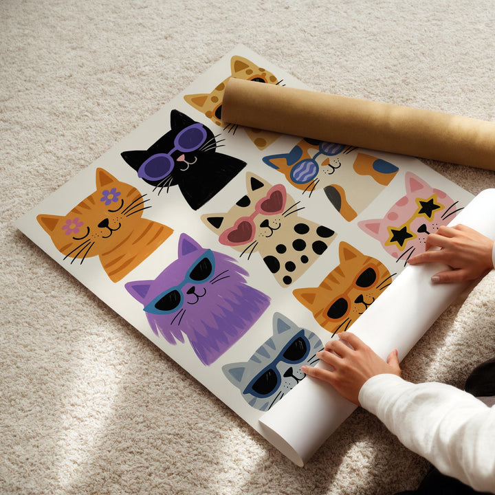 a child is playing with a book on the floor