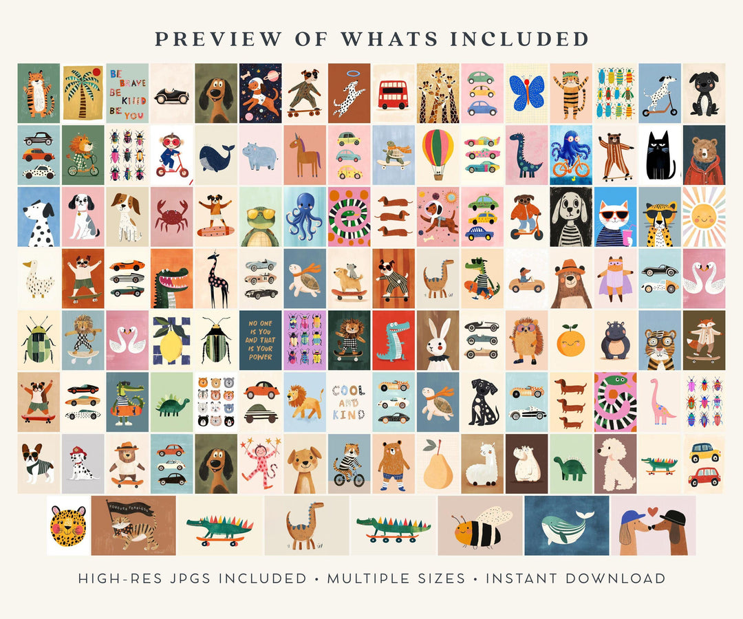 Kids Modern Bundle | DIGITAL