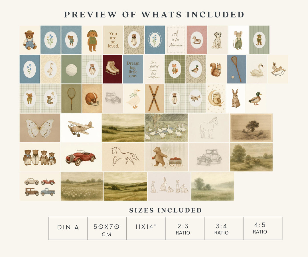 100 Vintage Bundle | DIGITAL