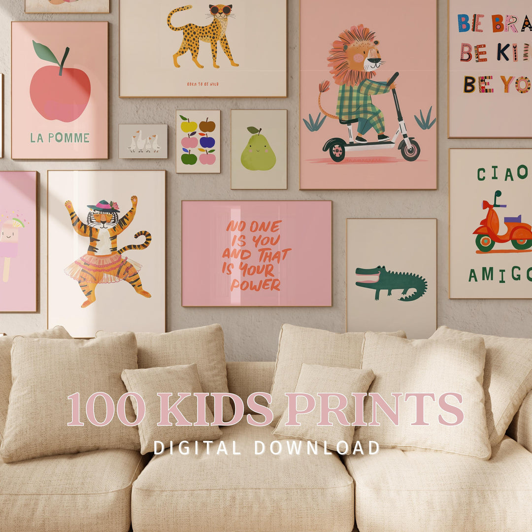 Eclectic Nursery Bundle | DIGITAL