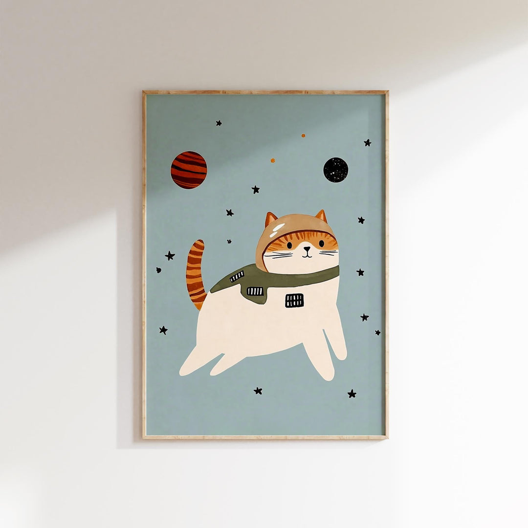 a picture of a cat in a space suit