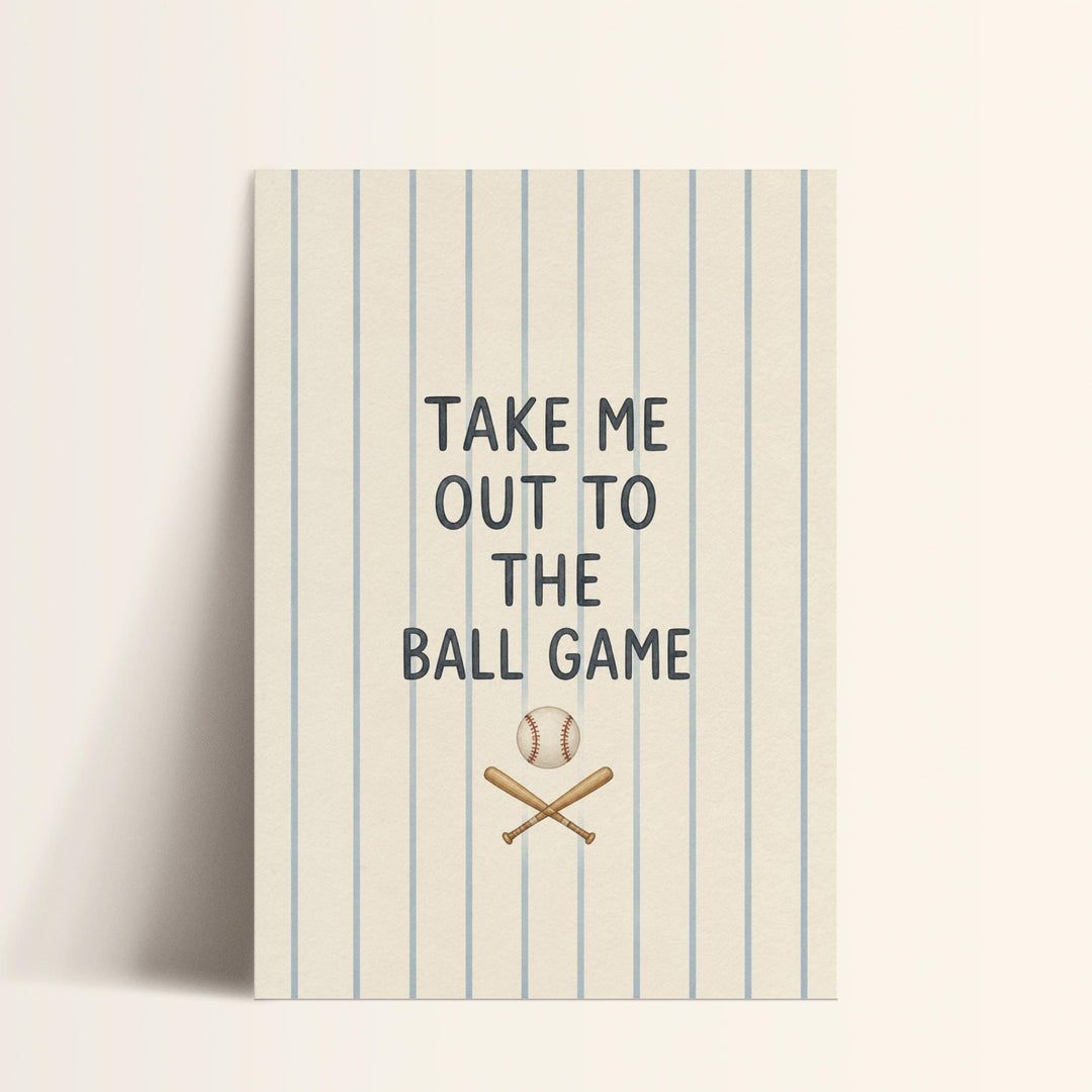 Sports Nursery Print Bundle, 13 Boys Room Wall Art Set, Game Day Prints