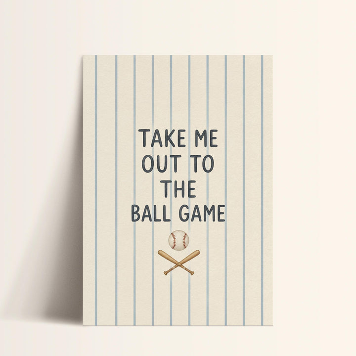 Sports Nursery Print Bundle, 13 Boys Room Wall Art Set, Game Day Prints