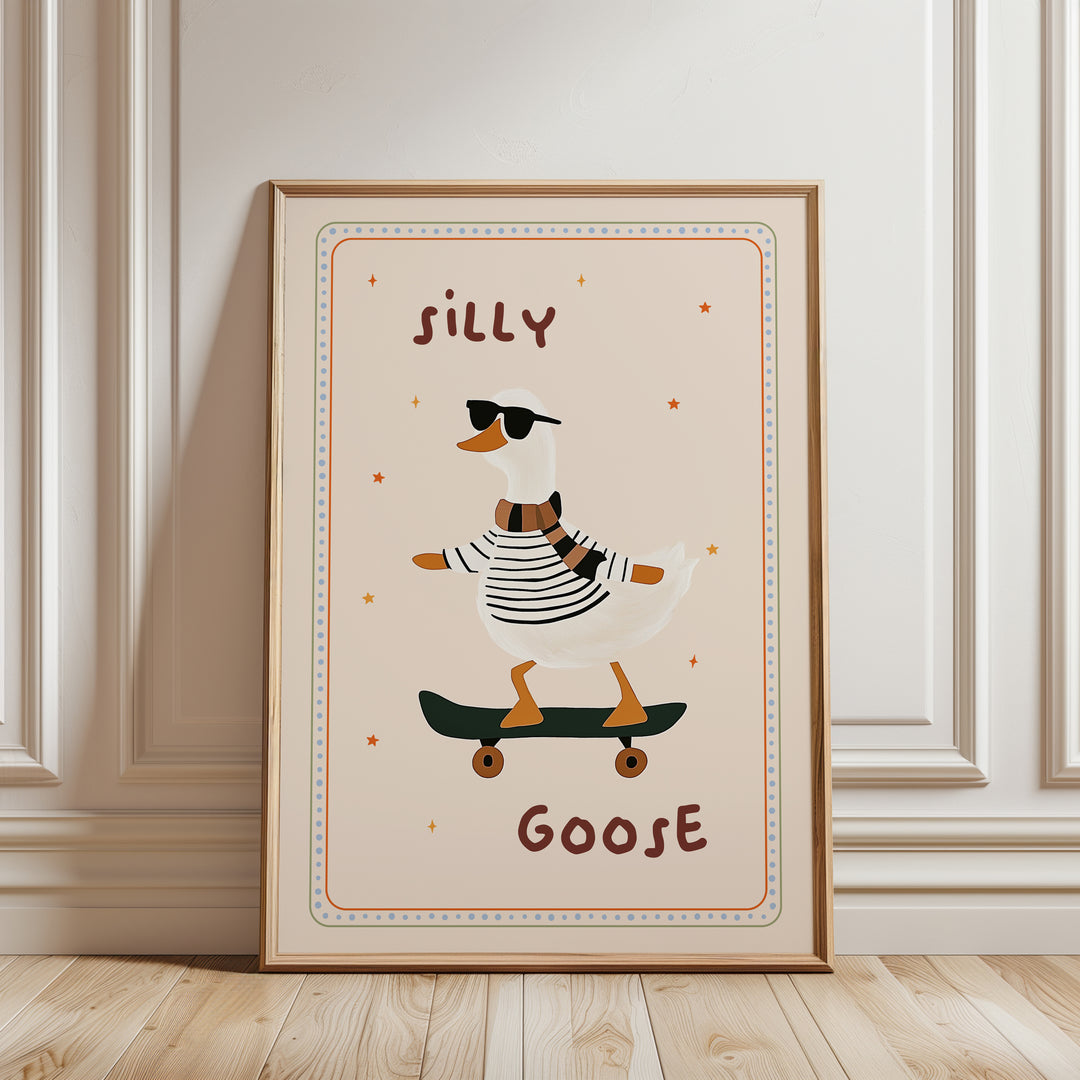 a picture of a duck on a skateboard