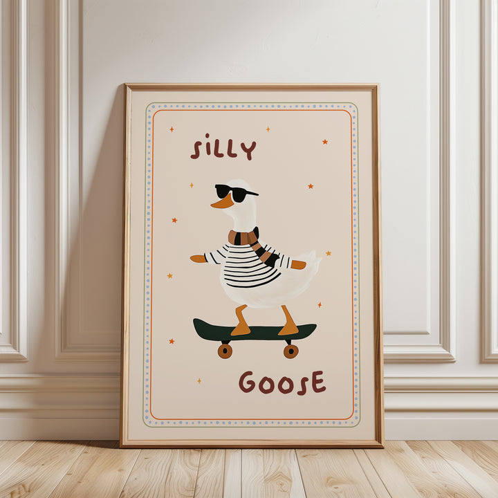a picture of a duck on a skateboard