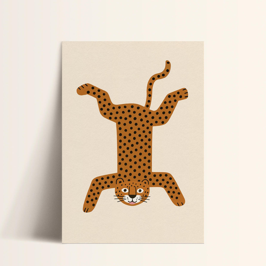 a card with a picture of a cat on it