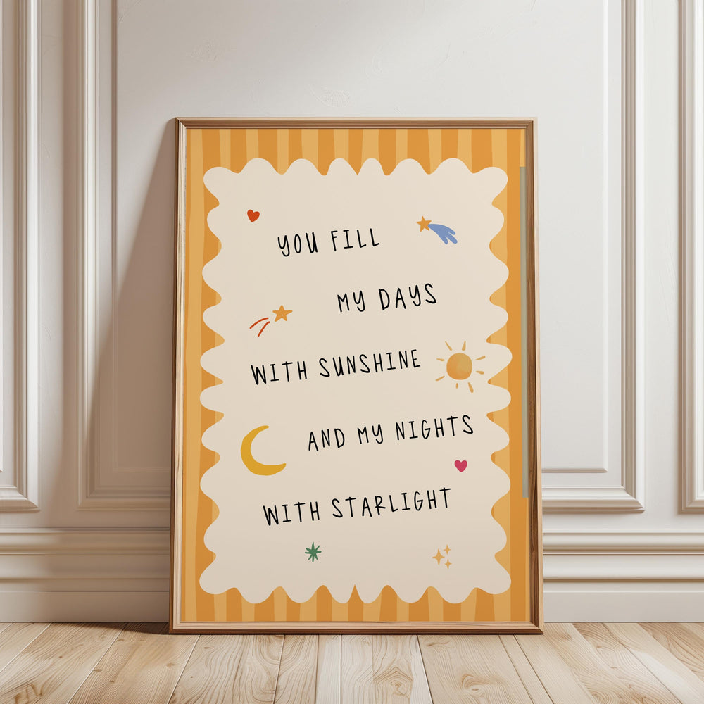 a picture frame with a quote on it