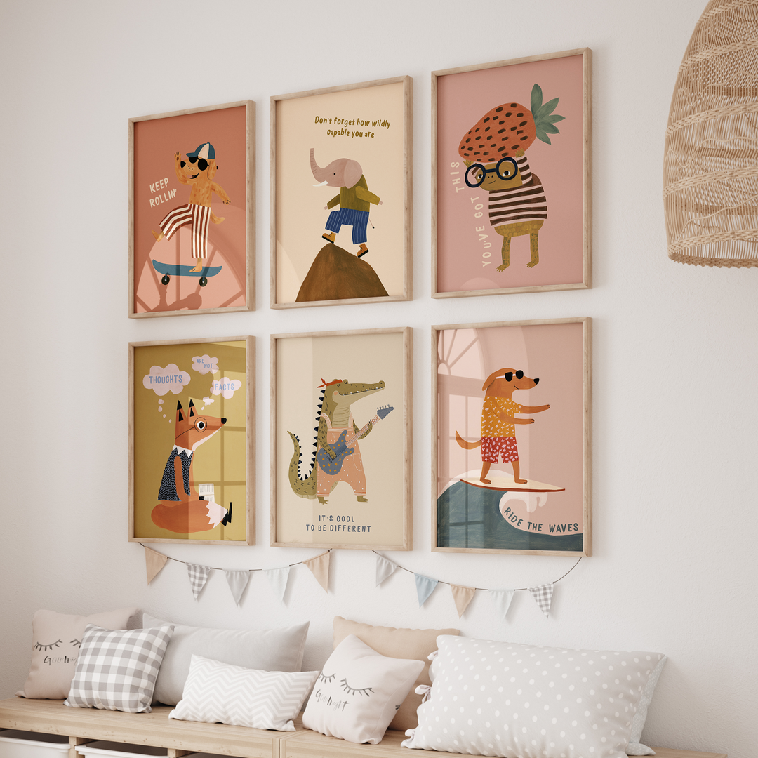 Animal Affirmation Print Bundle