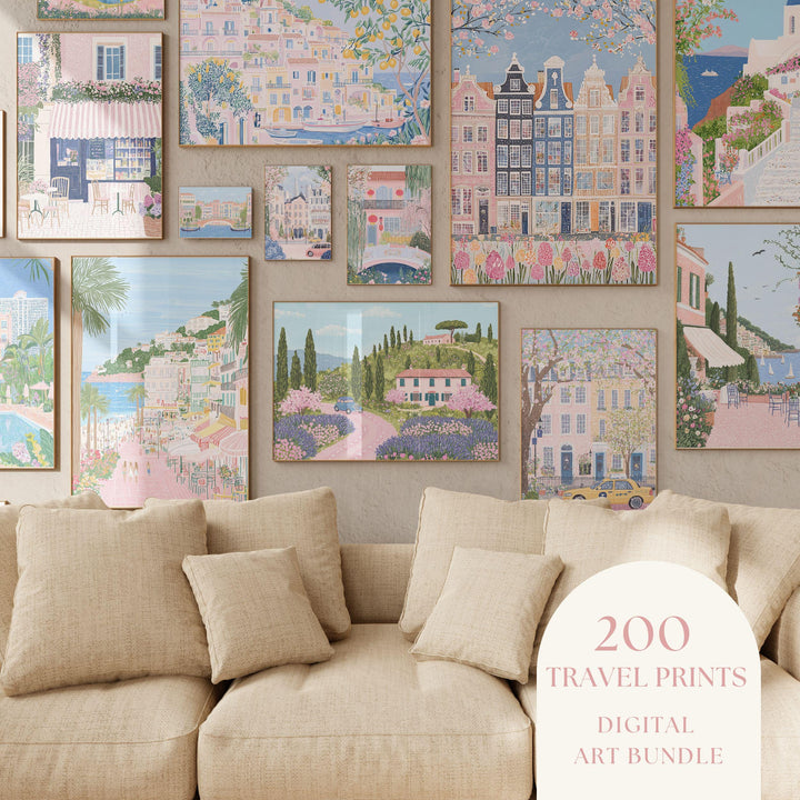 200 Travel Wall Bundle | DIGITAL