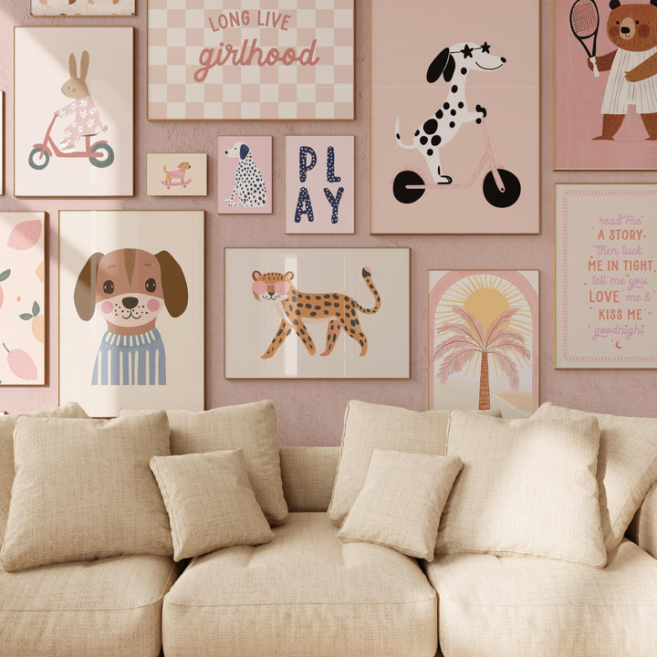 Girl Nursery Prints Bundle | DIGITAL