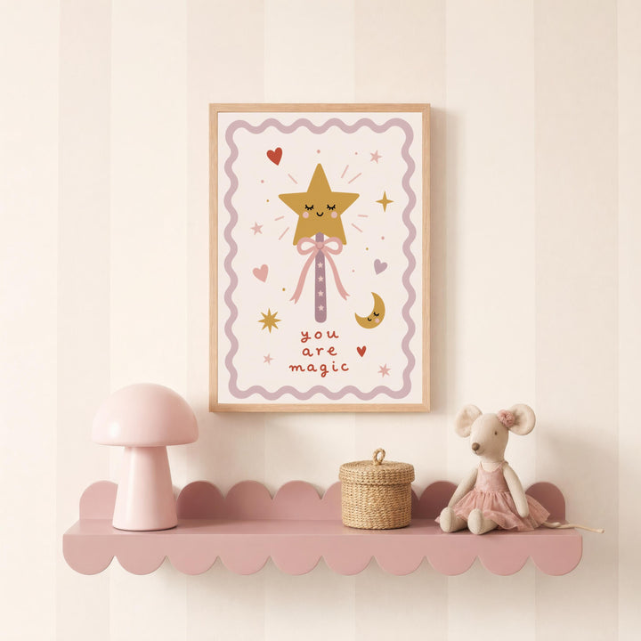 Blush Pink Nursery Wall Art Bundle | 62 Printable Girls Room Prints