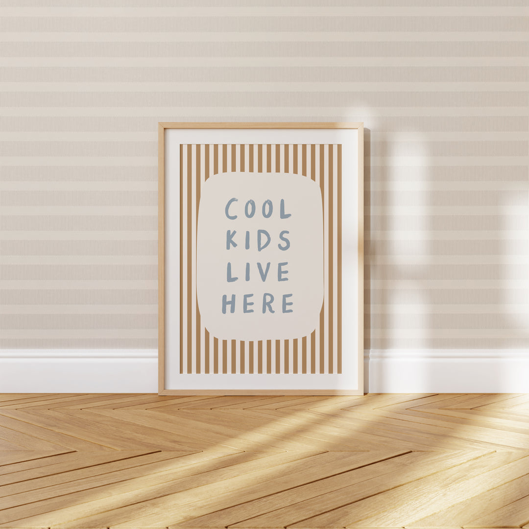 Cool Kids Live Here Print