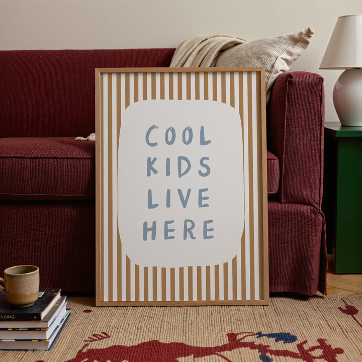 Cool Kids Live Here Print
