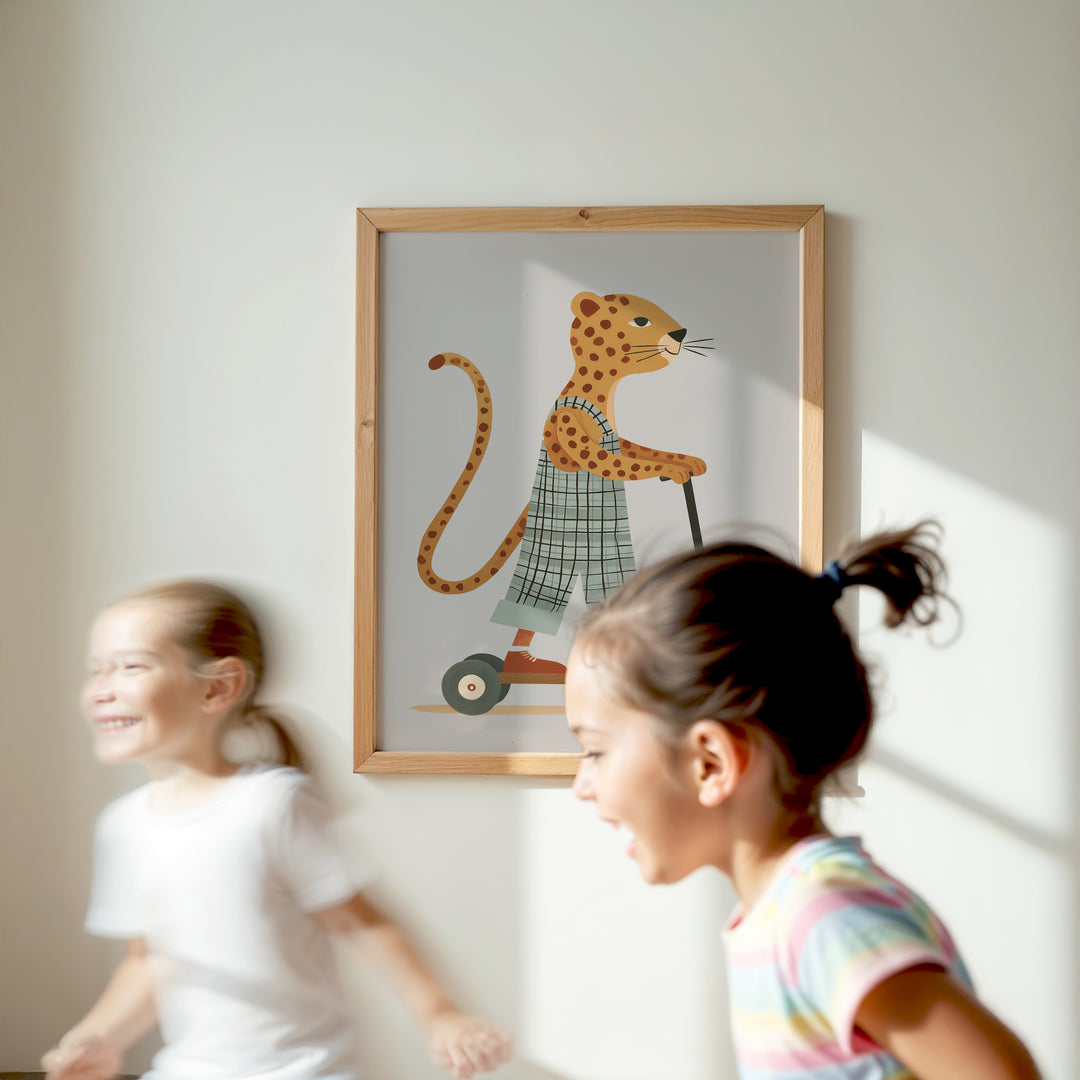 Scooter Cheetah Print
