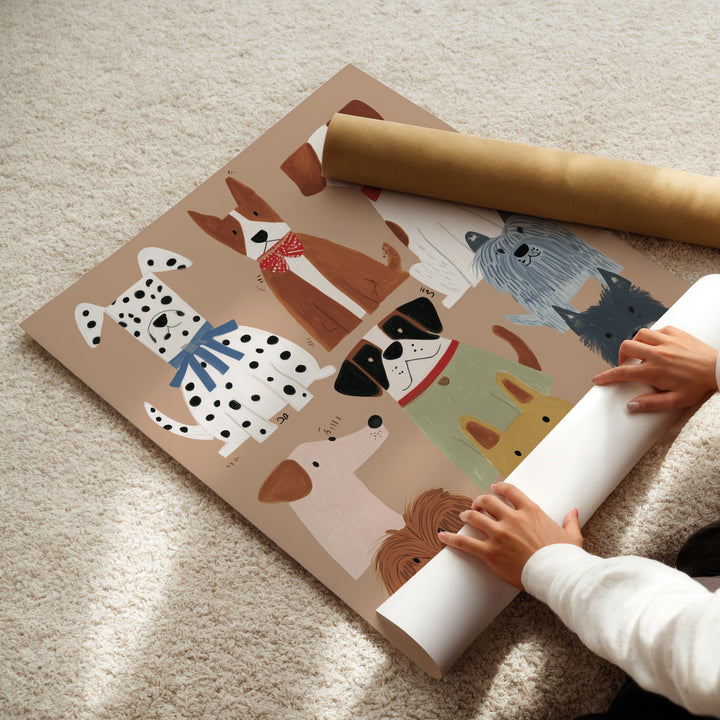 The Bowtie Club Print