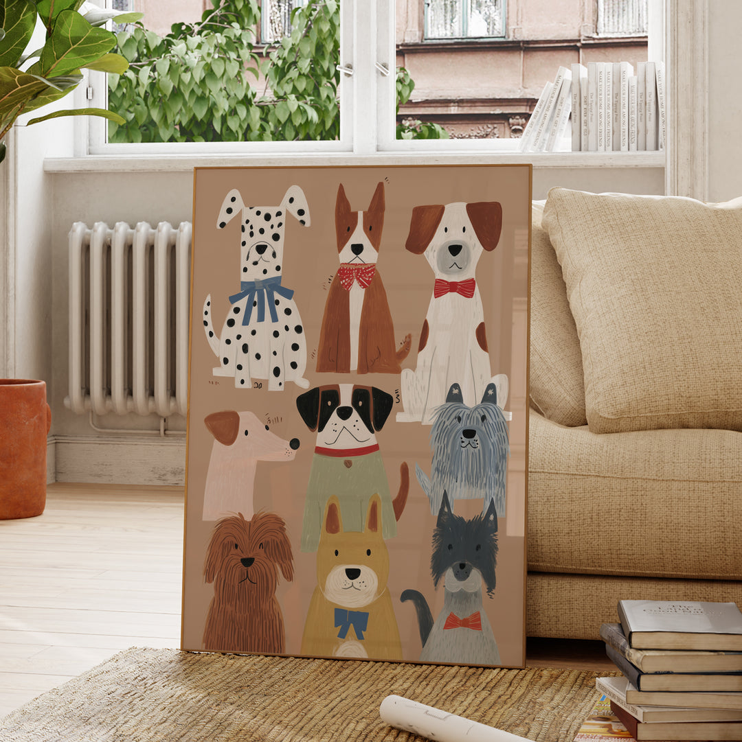 The Bowtie Club Print