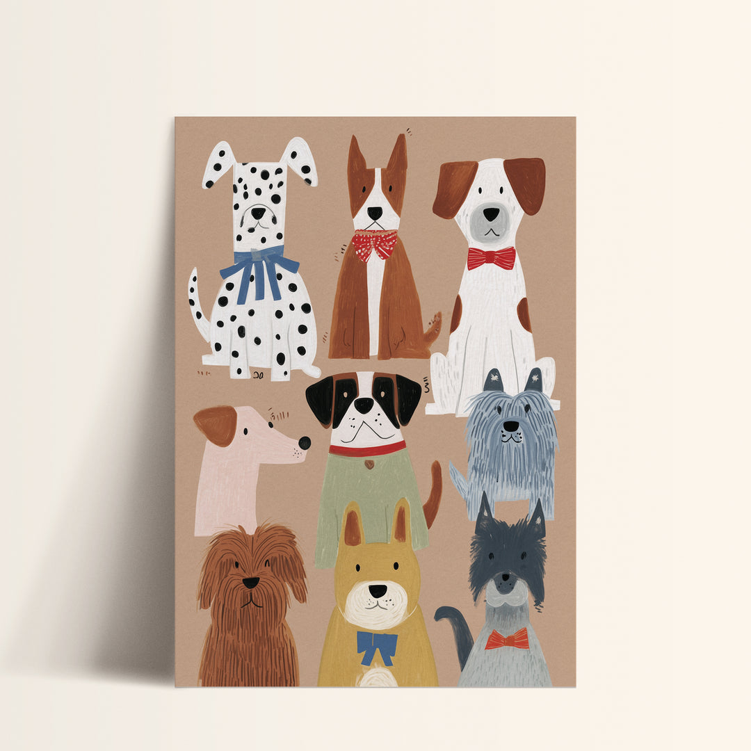 The Bowtie Club Print