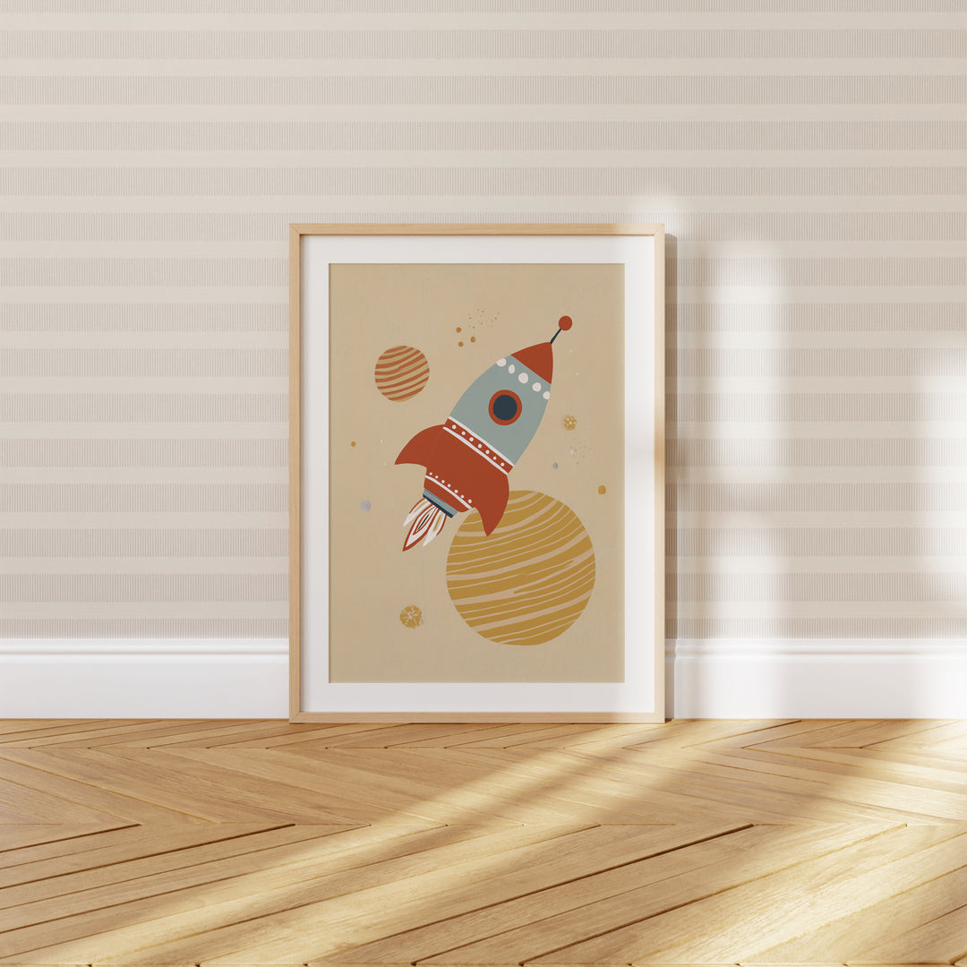 Painted Planets Print