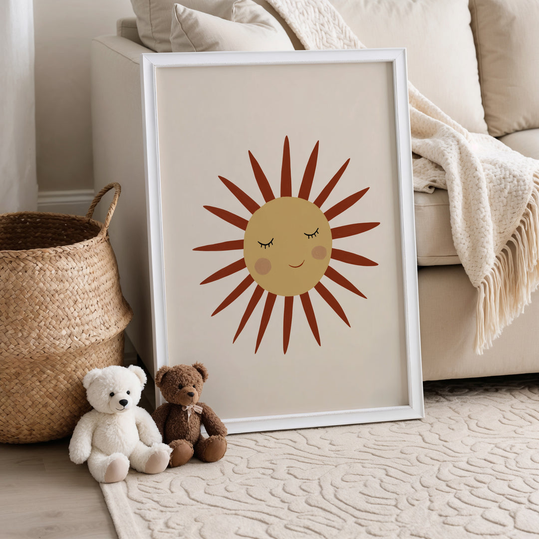 Sleepy Sun Print