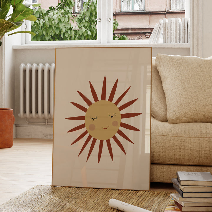 Sleepy Sun Print