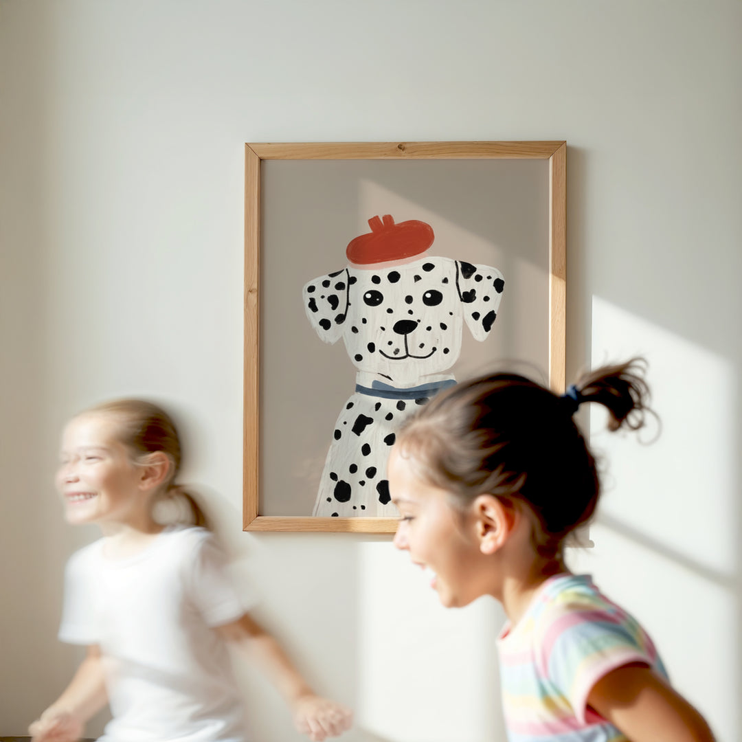 Plakat Gęś z balonem