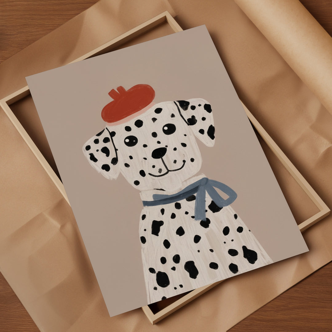 Plakat Gęś z balonem