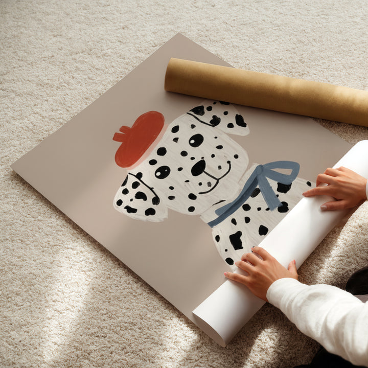 Plakat Gęś z balonem