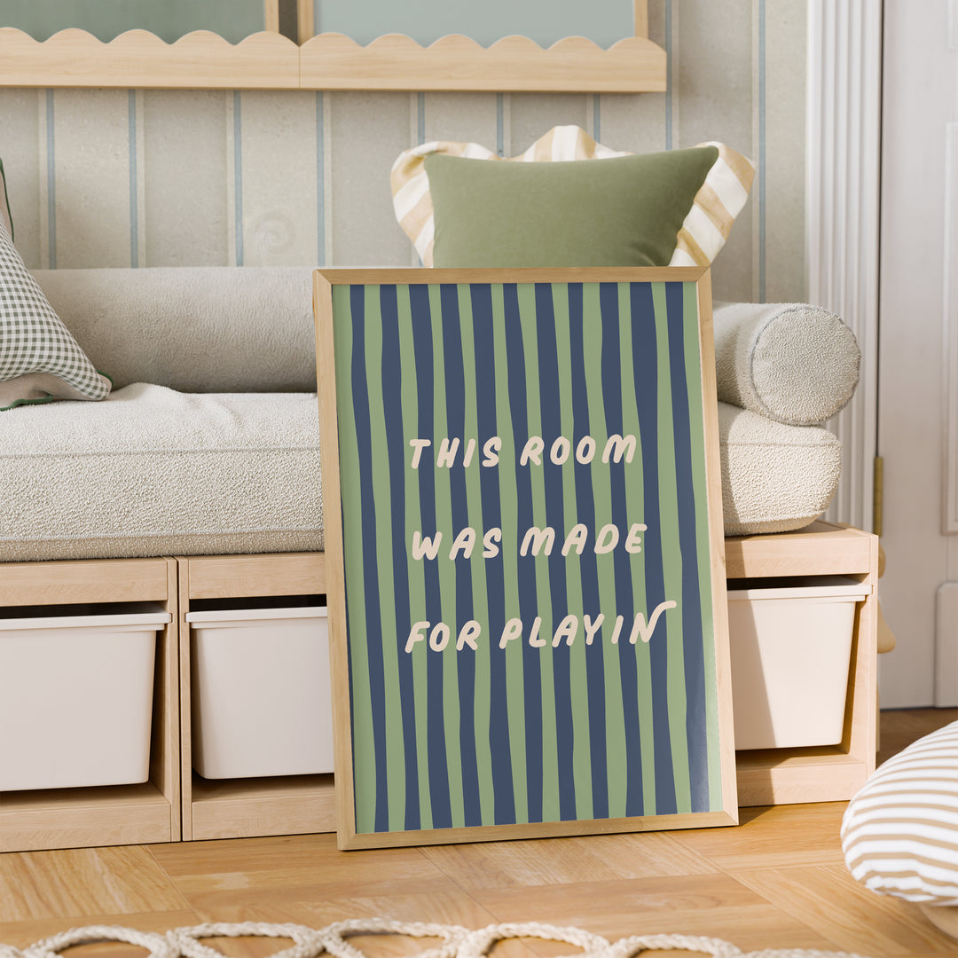 Made for Playin’ Print Emerald