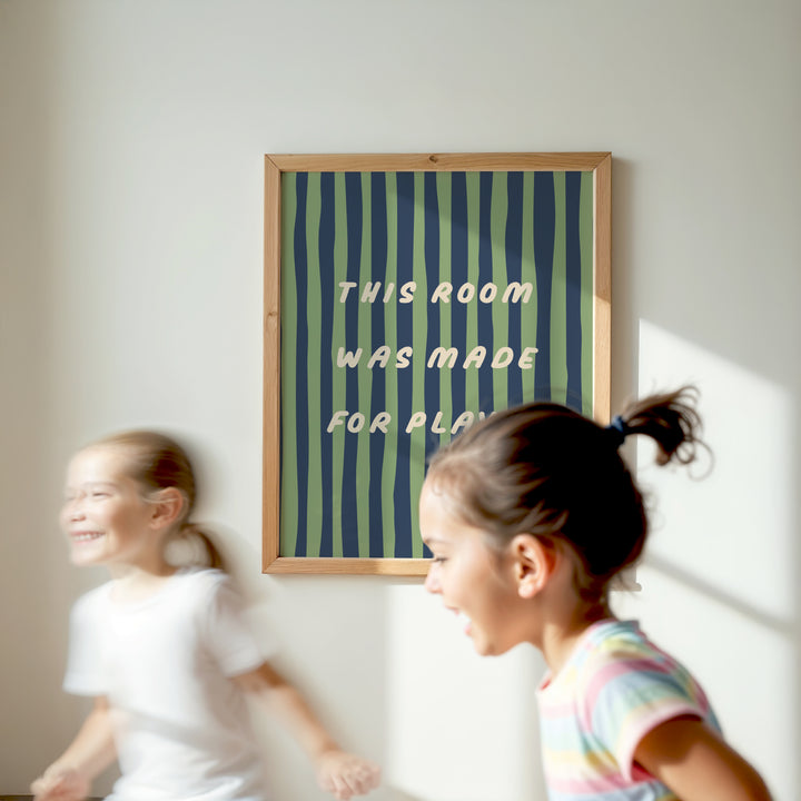 Made for Playin’ Print Emerald