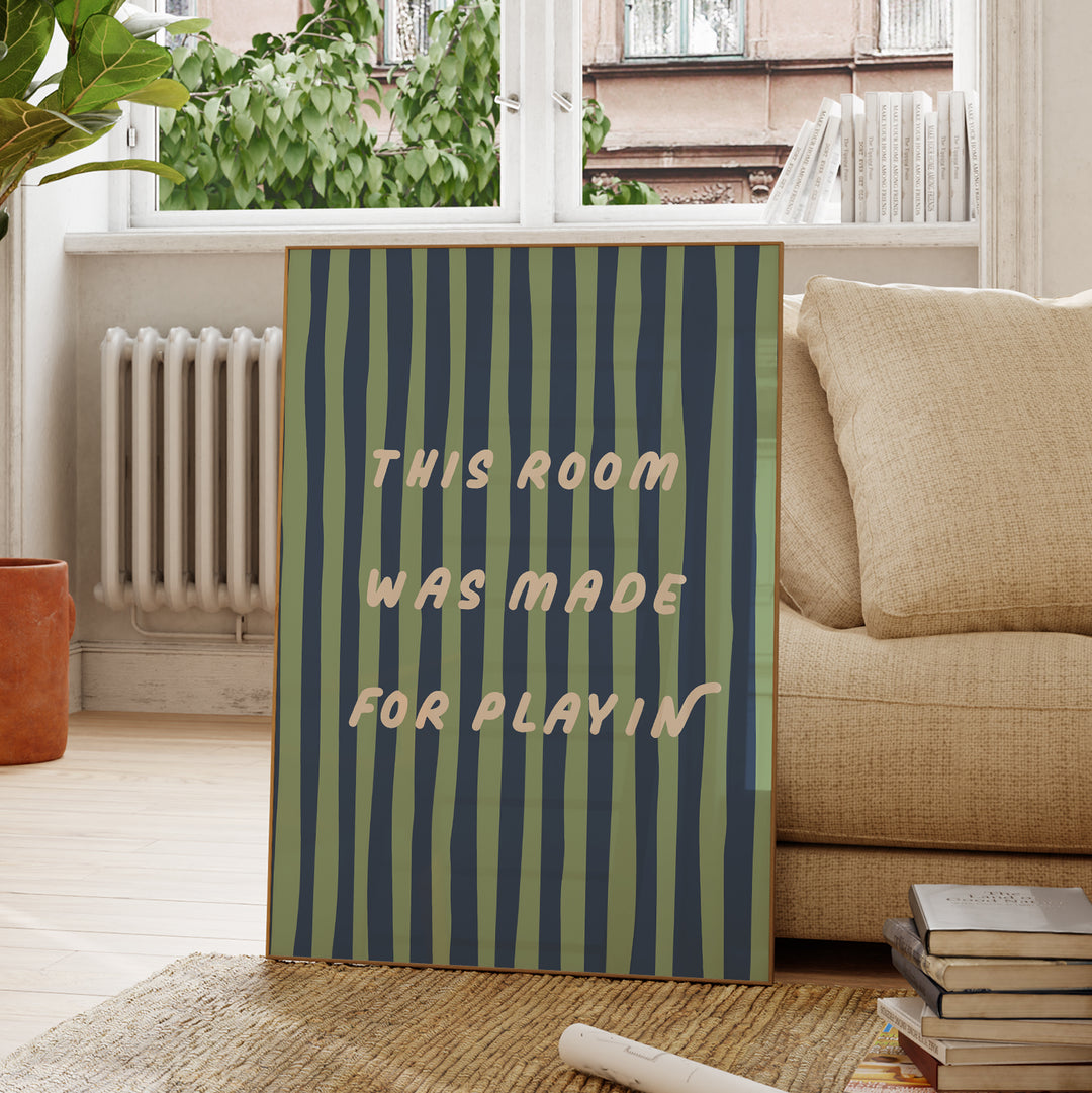 Made for Playin’ Print Emerald