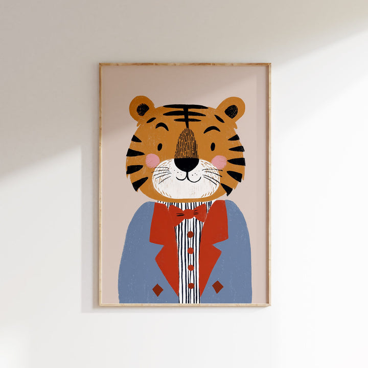 Dapper Tiger Print