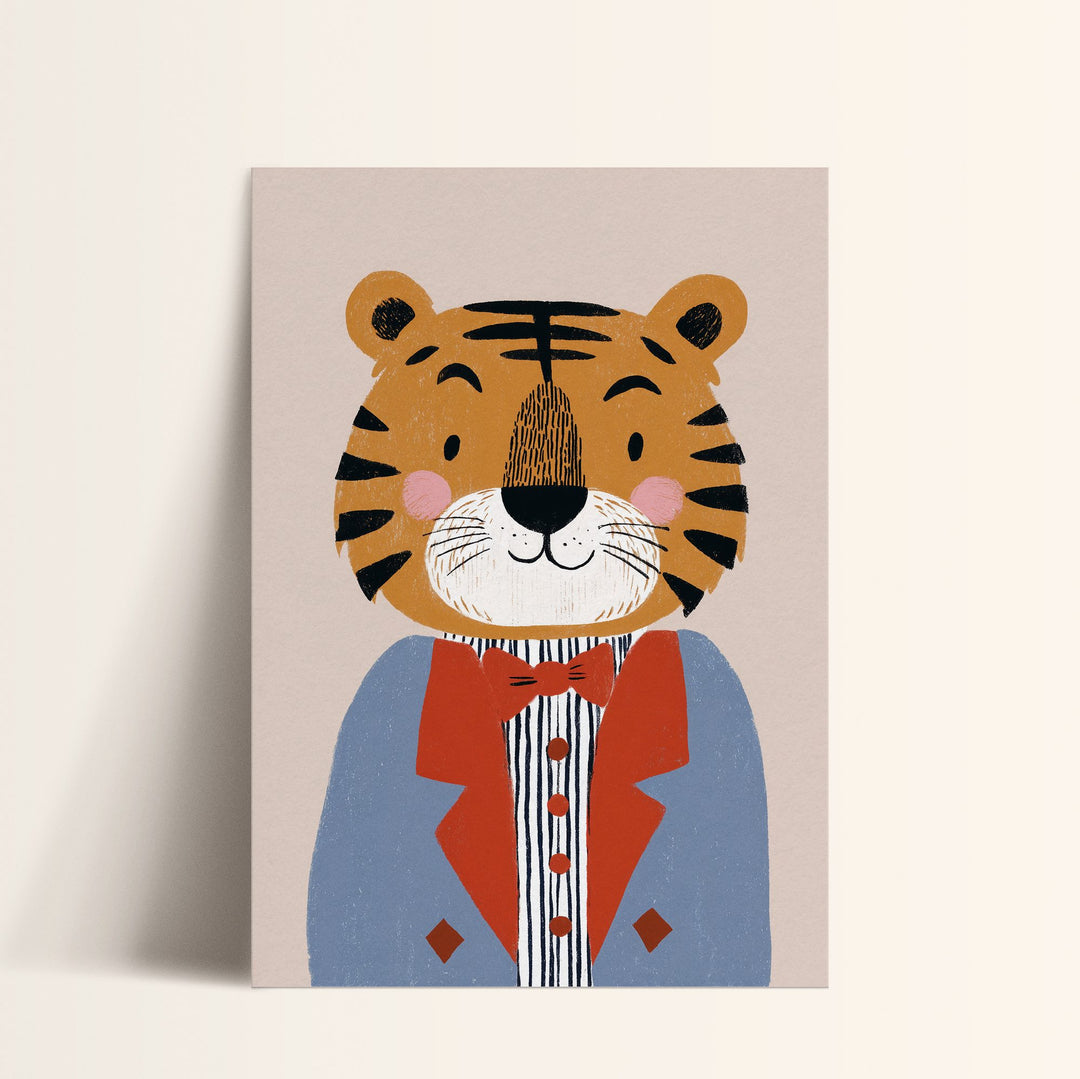 Dapper Tiger Print