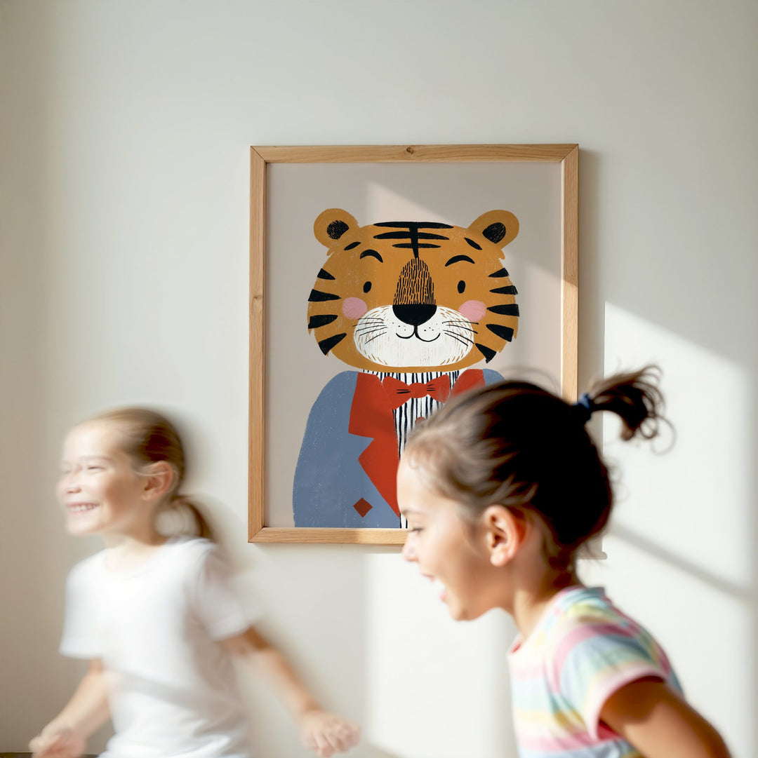 Dapper Tiger Print