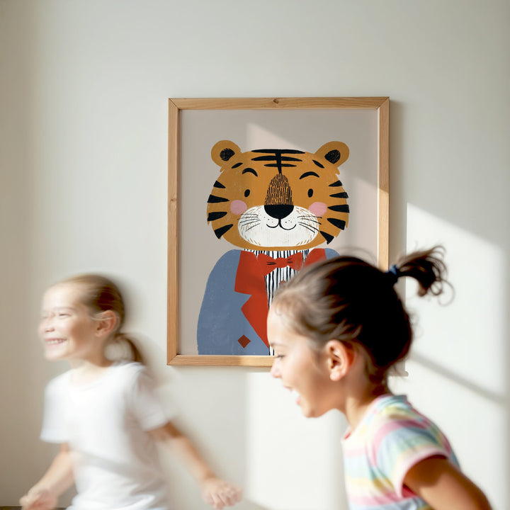 Dapper Tiger Print