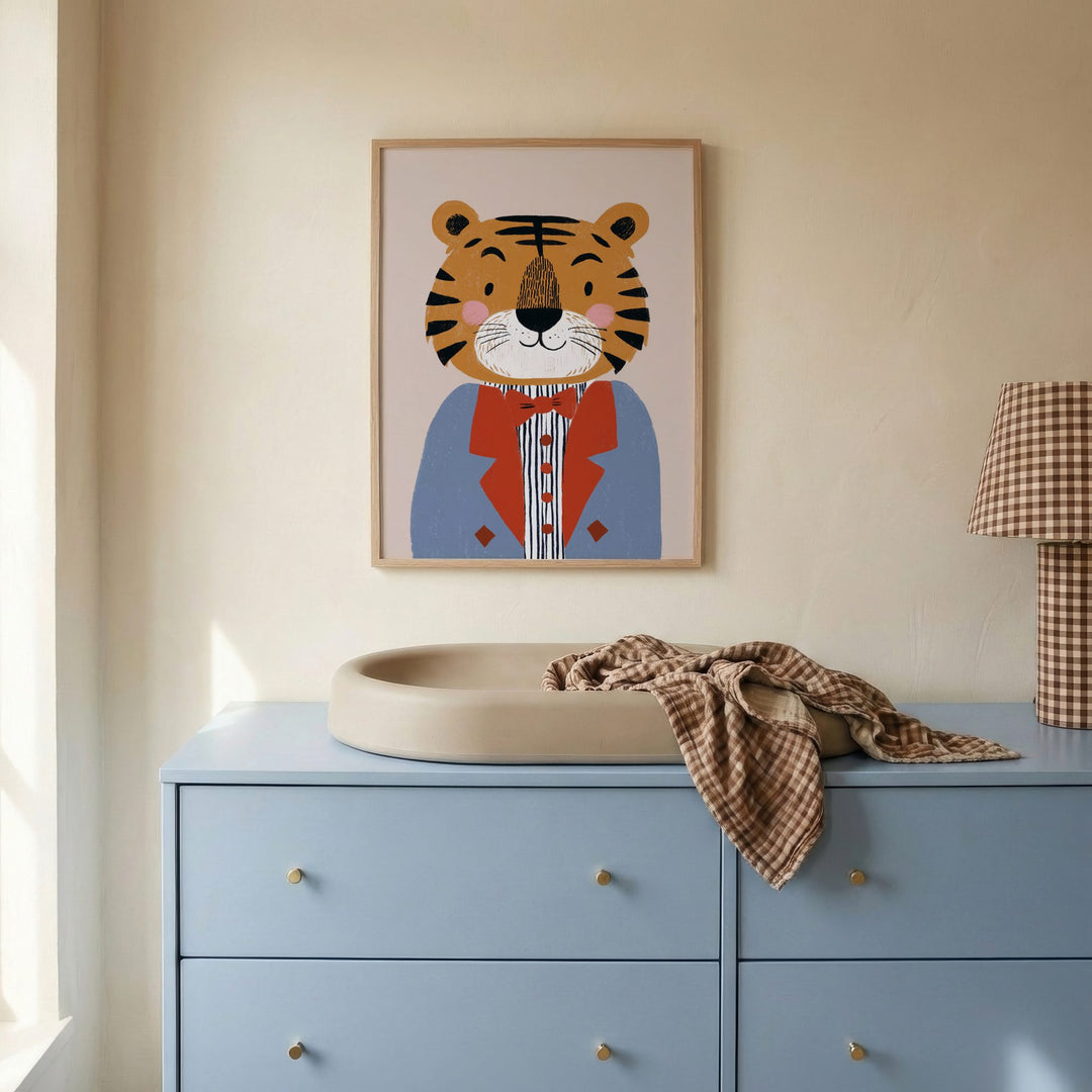 Dapper Tiger Print
