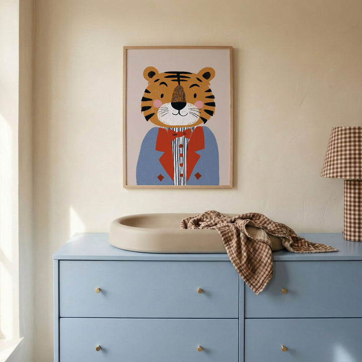 Dapper Tiger Print