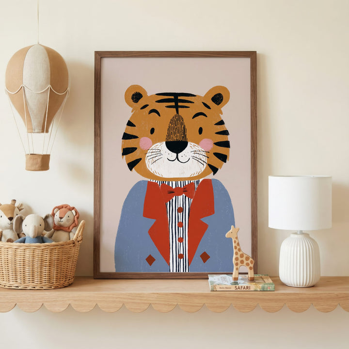 Dapper Tiger Print