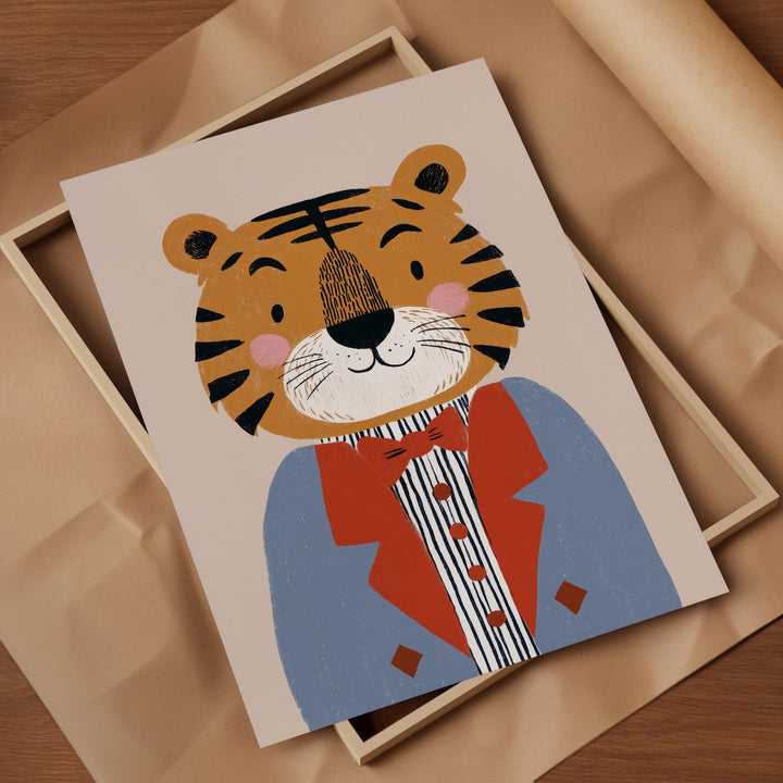 Dapper Tiger Print
