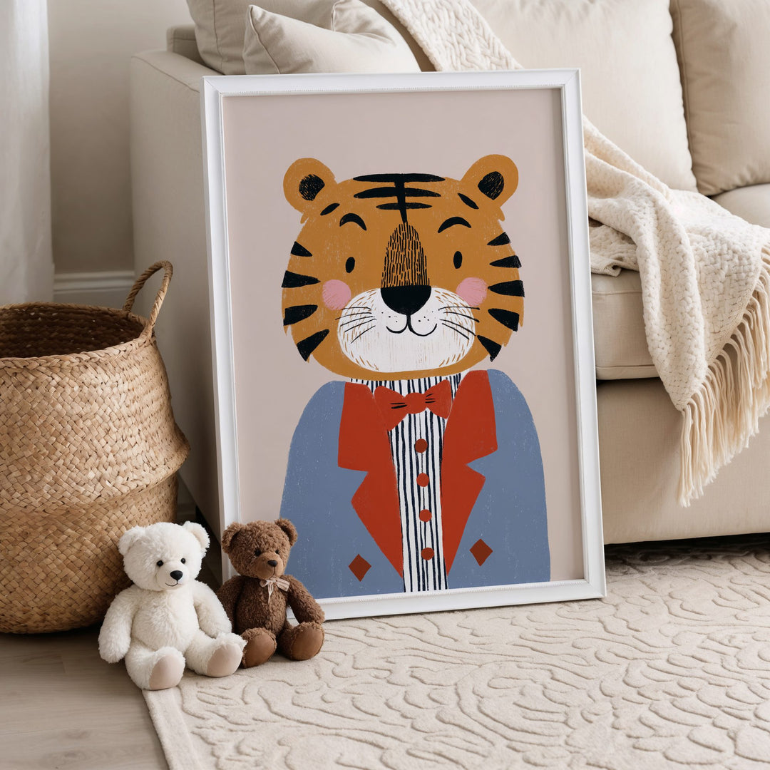 Dapper Tiger Print