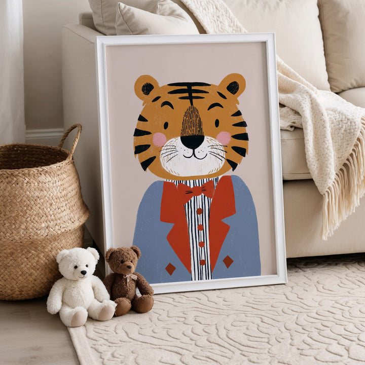 Dapper Tiger Print