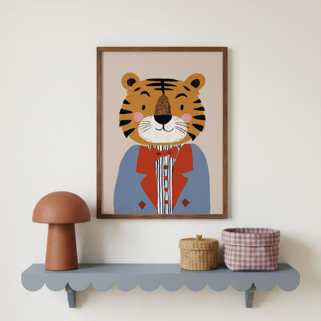 Dapper Tiger Print