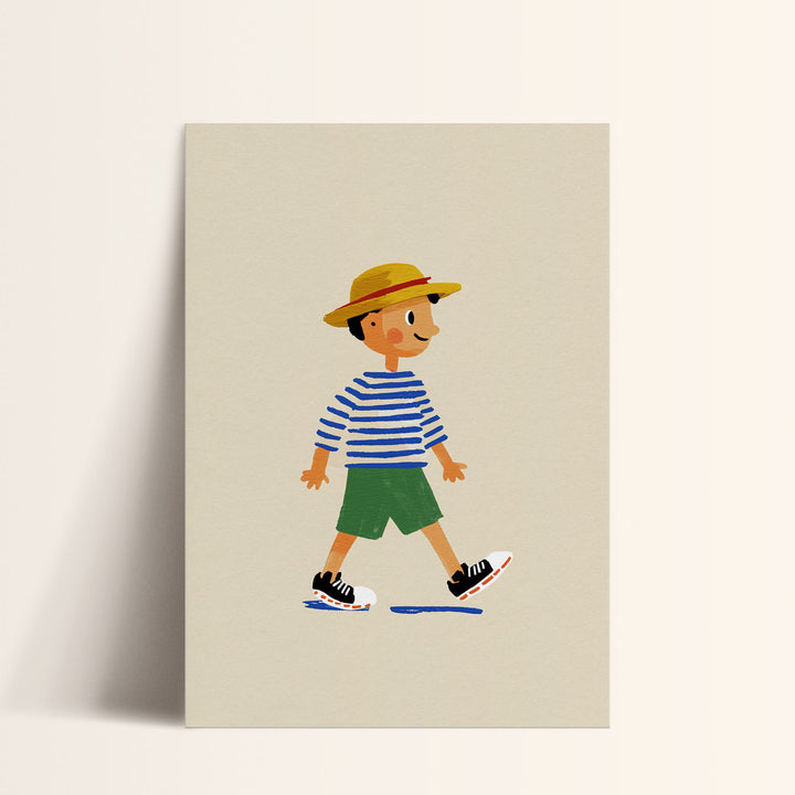 Little Sailor Print