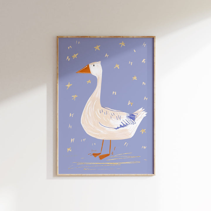 Starry Goose Print