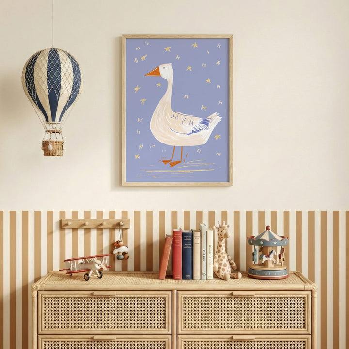 Starry Goose Print