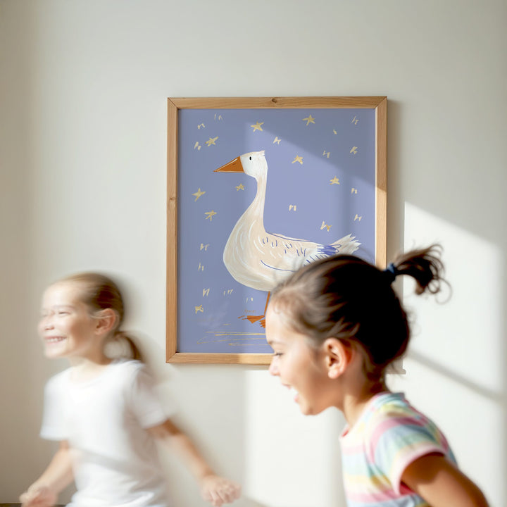 Starry Goose Print