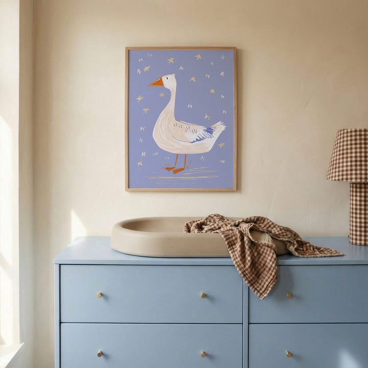 Starry Goose Print