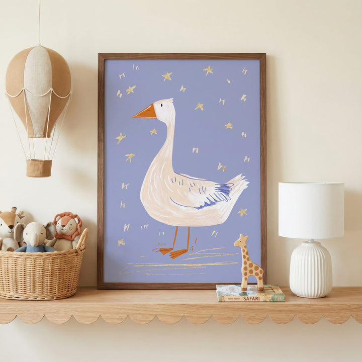 Starry Goose Print