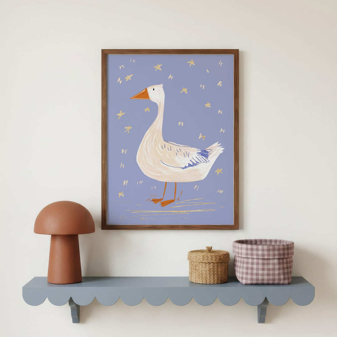 Starry Goose Print