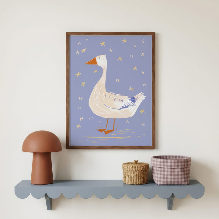 Starry Goose Print