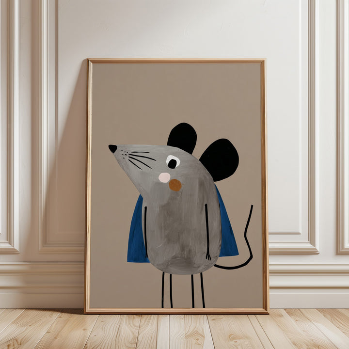 Superhero Mouse Print
